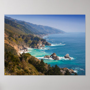 USA, California. California Coast, Big Sur Poster