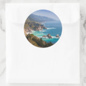 USA, California. California Coast, Big Sur Ronde Sticker (Tas)