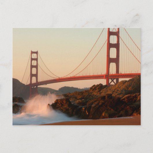 USA, California. Golden Gate Bridge Briefkaart (Voorkant)
