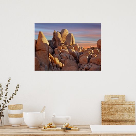 USA, California, Joshua Tree National Park Poster (Keuken)
