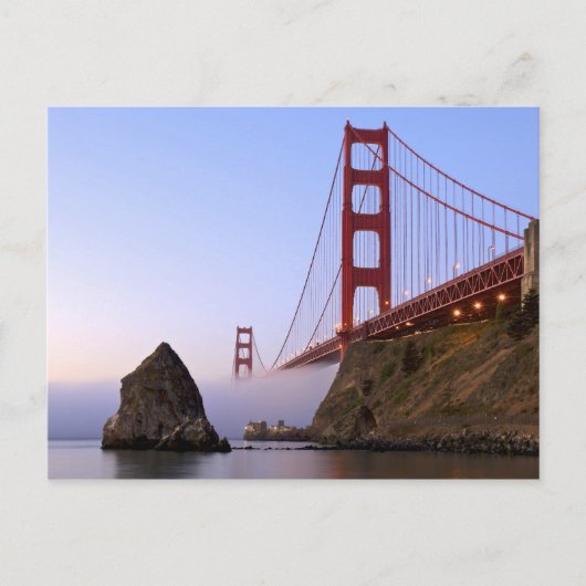 USA, California, San Francisco. Golden Gate 3 Briefkaart (Voorkant)