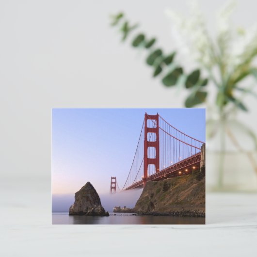 USA, California, San Francisco. Golden Gate 3 Briefkaart (Staand voorkant)