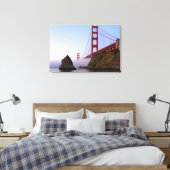 USA, California, San Francisco. Golden Gate 3 Canvas Afdruk (Insitu (Slaapkamer))