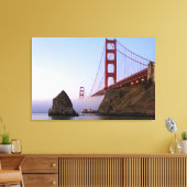 USA, California, San Francisco. Golden Gate 3 Canvas Afdruk (Insitu (Woonkamer))