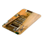 USA, California, Sonoma Valley, Patio in Viansa Magneet (Linkerzijde)