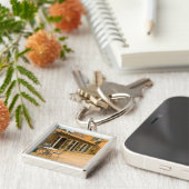 USA, California, Sonoma Valley, Patio in Viansa Sleutelhanger (Zijkant)