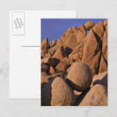 USA, Californië, Joshua Tree National Park. Briefkaart (Voorkant / Achterkant)