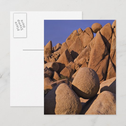 USA, Californië, Joshua Tree National Park. Briefkaart (Voorkant / Achterkant)