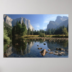USA, Californië, Yosemite National Park, 3 Poster