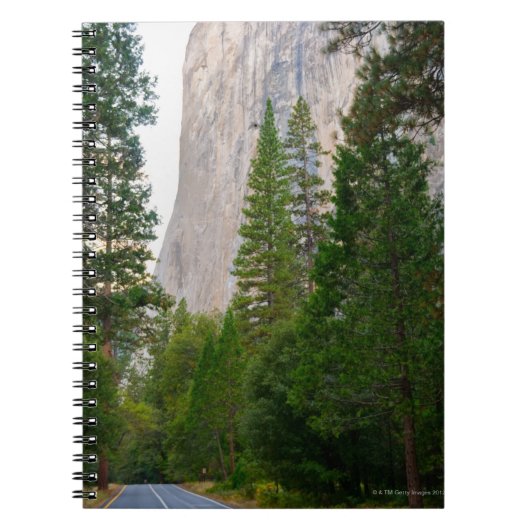 USA, Californië, Yosemite National Park, El 4 Notitieboek (Voorkant)
