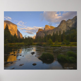 USA, Californië, Yosemite National Park, Merced Poster