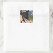 USA, Californië, Yosemite National Park, Taft Vierkante Sticker (Tas)