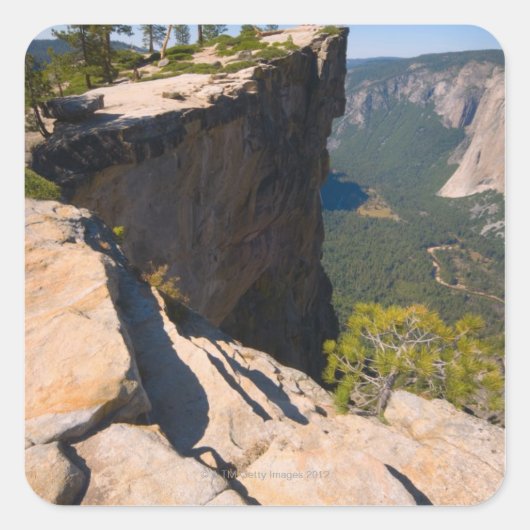 USA, Californië, Yosemite National Park, Taft Vierkante Sticker (Voorkant)