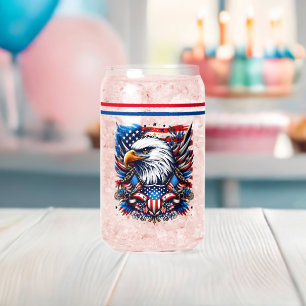 USA Can Glass Blikvorm Glas