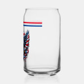 USA Can Glass Blikvorm Glas (Links)