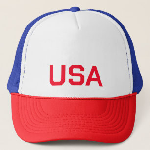 USA cap Trucker Pet