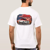 USA Car Show Nationals shirt Wit (Achterkant)