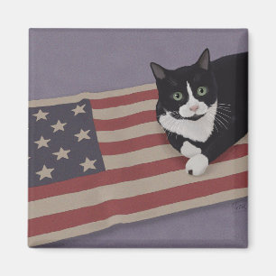 USA Cat Magneet