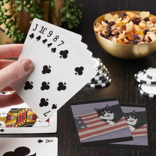 USA Cat Pokerkaarten (Insitu)
