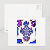 USA Celebration: Heerlijk leuke tekst dynamische k Briefkaart (Voorkant / Achterkant)