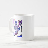 USA Celebration: Heerlijk leuke tekst dynamische k Koffiemok (Voorkant links)