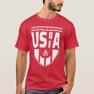 USA Cheer Black US van een Fan T-shirt