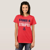 USA Cheer Stars & Stripes Fan T-shirt (Voorkant volledig)