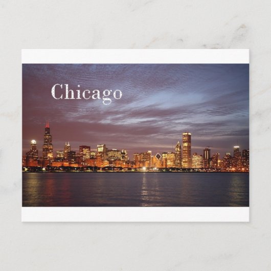 USA Chicago St.K.) Briefkaart (Voorkant)