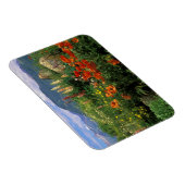 USA, Colorado, Crested Butte. Papavers en lupine Magneet (Rechterzijde)