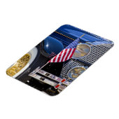 USA, Colorado, Frisco.  Pakketauto Magneet (Linkerzijde)