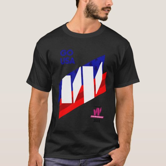 USA CONCACAF W Kwalificaties T-shirt (Voorkant)
