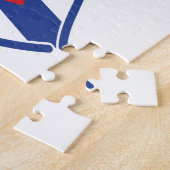 USA Cuba Love Hearts Legpuzzel (Zijkant)