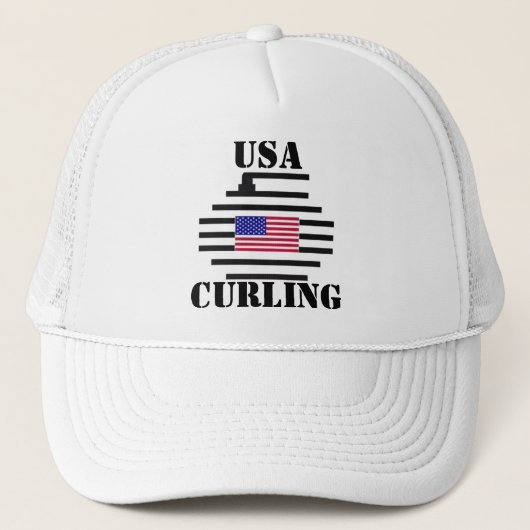USA CURLING TRUCKER PET (Voorkant)