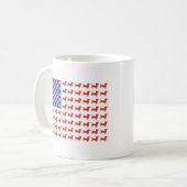 USA Dachshund Koffiemok (Voorkant links)