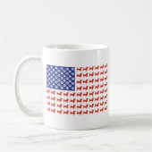 USA Dachshund Koffiemok (Links)