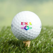 USA Design, Geschenken op maat, Gepersonaliseerde  Golfballen (Insitu Shirt)