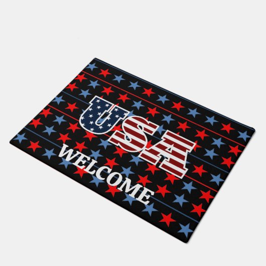 USA Doormat Deurmat (Schuin)