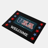 USA Doormat Deurmat (Schuin)