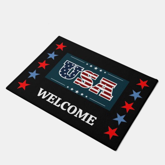 USA Doormat Deurmat (Schuin)