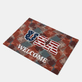 USA Doormat Deurmat (Schuin)
