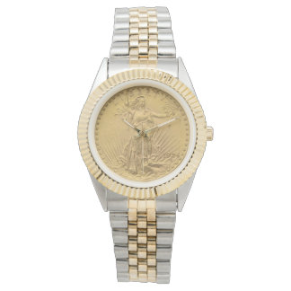 USA Double Eagle St Gaudens 1924 Gouden Munt $20 Horloge