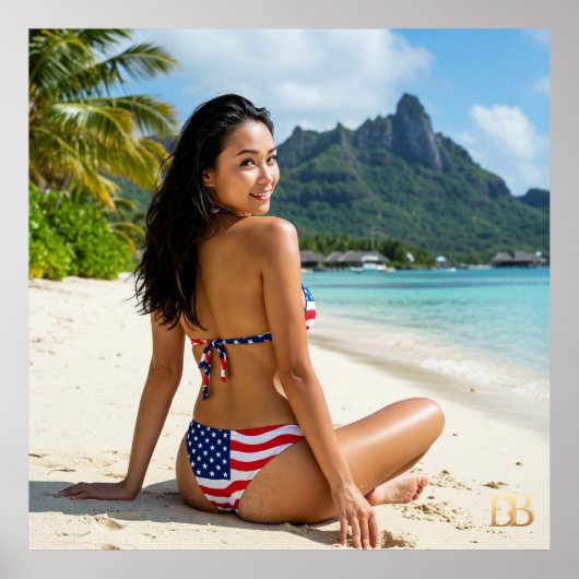 USA Dream Girl 19 Poster (Voorkant)