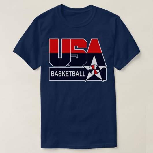 USA DREAM TEAM DE BESTE KWALITEIT OP DE REPUBLIEK T-SHIRT (Design voorkant)