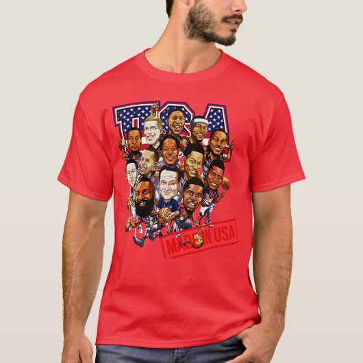 USA Droom Team T-shirt (Voorkant)