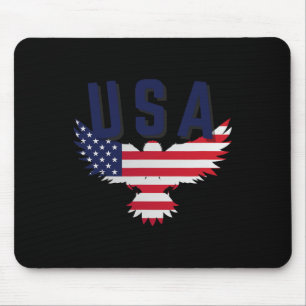USA Eagle 4th of July Gift Casual Amerikaans Trots Muismat