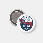 USA Eagle Crest Magneet (Voorkant / Achterkant)