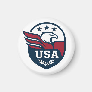 USA Eagle Crest Magneet