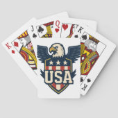 USA Eagle Crest —  vlaggenschild Pokerkaarten (Achterkant)