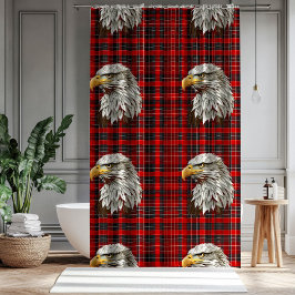 USA Eagle Curtain Celebrate Freedom Every Day Douchegordijn
