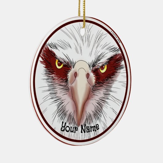 USA Eagle Keramisch Ornament (Rechts)